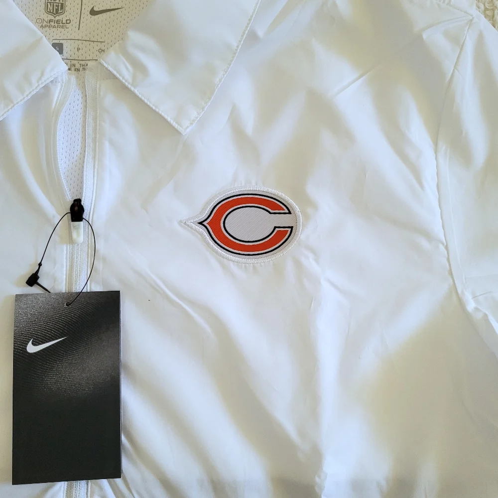 ✨️HP✨️ NFL🏈 x Nike👟 Chicago🏙 Bears🐻 Coach's Jacket - NWT - Picture 5 of 16